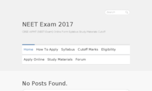 Neet-exam2017.in thumbnail