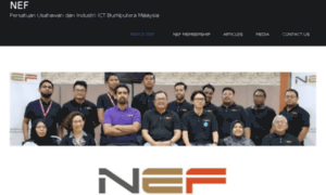 Nef.org.my thumbnail