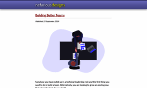 Nefariousdesigns.co.uk thumbnail