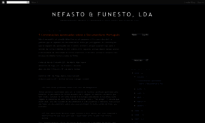 Nefastoefunesto.blogspot.com thumbnail