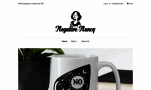 Negativenancyshop.com thumbnail