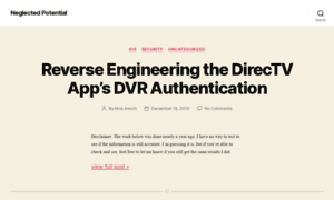 Neglectedpotential.com thumbnail