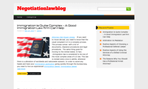 Negotiationlawblog.com thumbnail