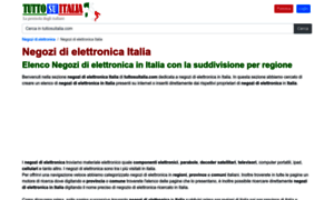 Negozi-di-elettronica.tuttosuitalia.com thumbnail