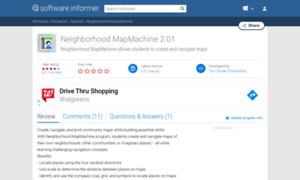 Neighborhood-mapmachine.software.informer.com thumbnail