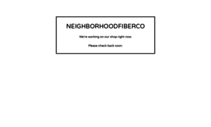 Neighborhoodfiberco.bigcartel.com thumbnail