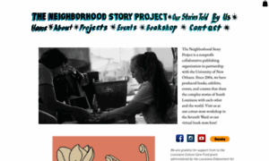 Neighborhoodstoryproject.org thumbnail