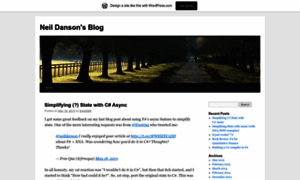 Neildanson.wordpress.com thumbnail