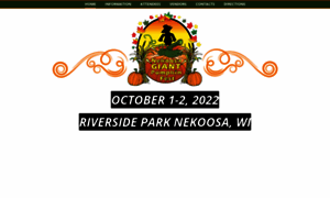 Nekoosagiantpumpkinfest.com thumbnail