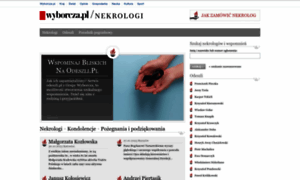 Nekrologi.wyborcza.pl thumbnail