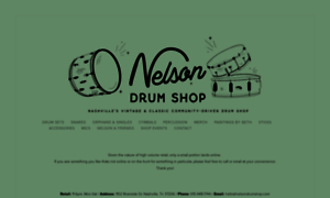 Nelsondrumshop.com thumbnail