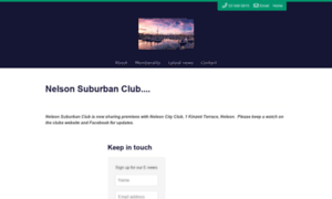 Nelsonsuburbanclub.co.nz thumbnail