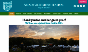 Nelsonvillefest.org thumbnail
