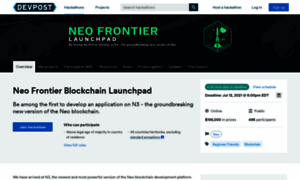 Neo-frontier.devpost.com thumbnail