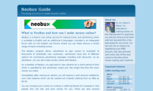Neobux-guide.info thumbnail