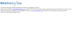 Neocertifiedmail.com thumbnail