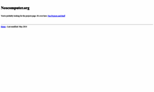 Neocomputer.org thumbnail