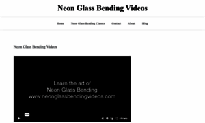 Neonglassbendingvideos.com thumbnail