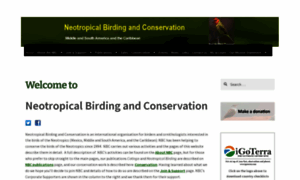 Neotropicalbirdclub.org thumbnail