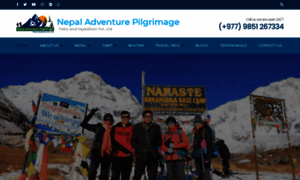 Nepaladventurepilgrimage.com thumbnail