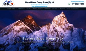 Nepalbasecamptreks.com thumbnail