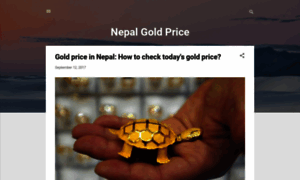 Nepalgoldprice.blogspot.com thumbnail