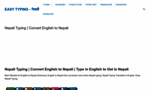 Nepali.easytyping.co thumbnail