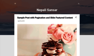 Nepalisansar.info thumbnail