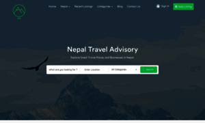 Nepaltraveladvisory.com thumbnail