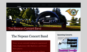 Nepeanconcertband.com thumbnail