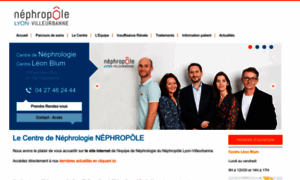 Nephrologie-lyon.com thumbnail