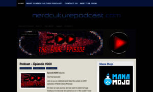 Nerdculturepodcast.com thumbnail