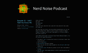 Nerdnoisepodcast.com thumbnail