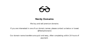 Nerdy.domains thumbnail