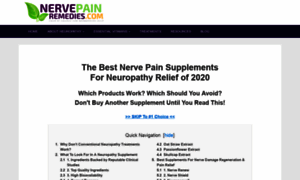 Nervepainremedies.com thumbnail