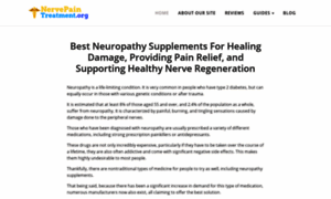 Nervepaintreatment.org thumbnail