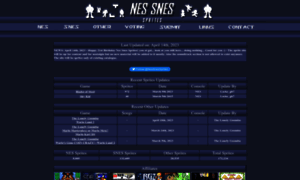 Nes-snes-sprites.com thumbnail
