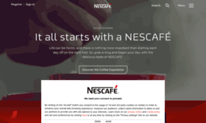 Nescafe.co.uk thumbnail