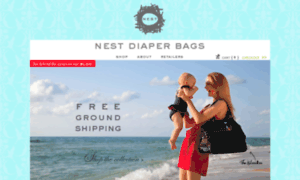 Nestdiaperbags.com thumbnail