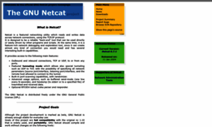 Netcat.sourceforge.net thumbnail