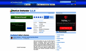 Netcut-defender.findmysoft.com thumbnail