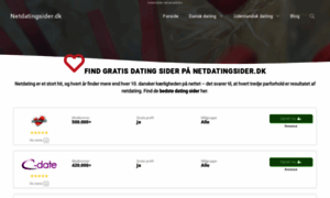 Netdatingsider.dk thumbnail