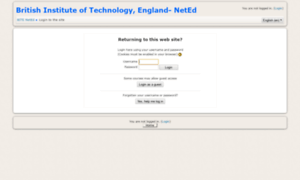 Neted.bite.ac.uk thumbnail