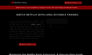 Netflixparty.org thumbnail