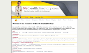 Nethealthdirectory.com thumbnail