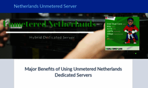 Netherlands-unmetered-server.com thumbnail