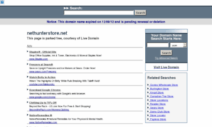Nethunterstore.net thumbnail