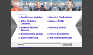 Netmarketing-for-profits.com thumbnail