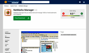 Netmarks-manager.freedownloadscenter.com thumbnail