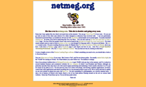 Netmeg.org thumbnail